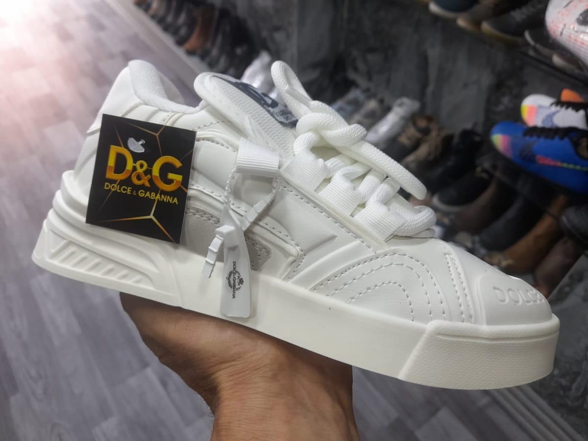 Dolce & Gabbana Plataforma, Blanco