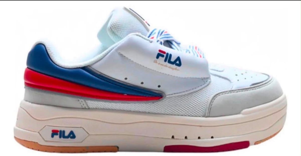 Fila Plataforma, Blanco, azul y rojo